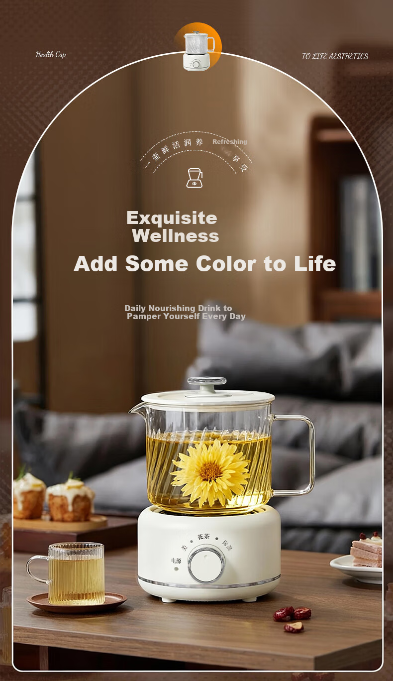 Aishier Practical Health Pot Gift Box Electric Stewing Cup Business Souvenir Gift for Nurses Day and Mother's Day Employee Event Gifts 5
