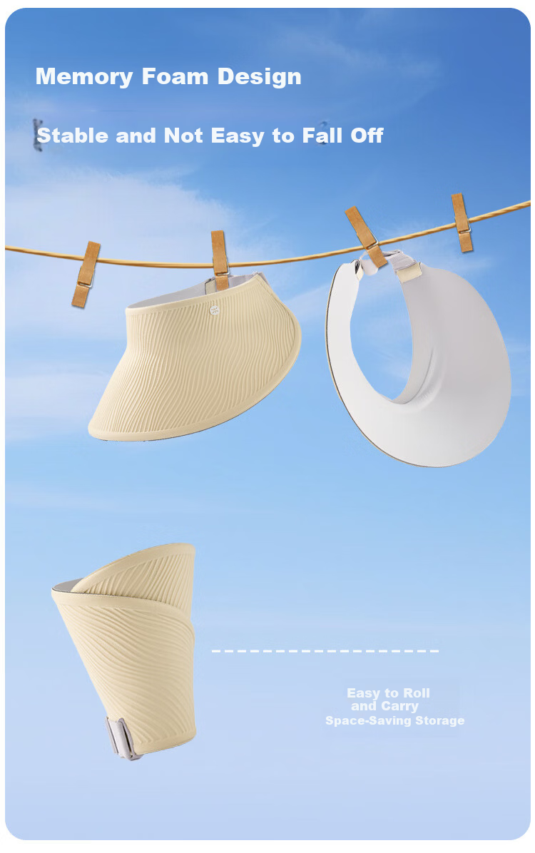 Zhenxiang Women's Spring Summer Solid Color Versatile Fashion Seamless Topless Sun Protection Sports Cap UV Protection K751 6