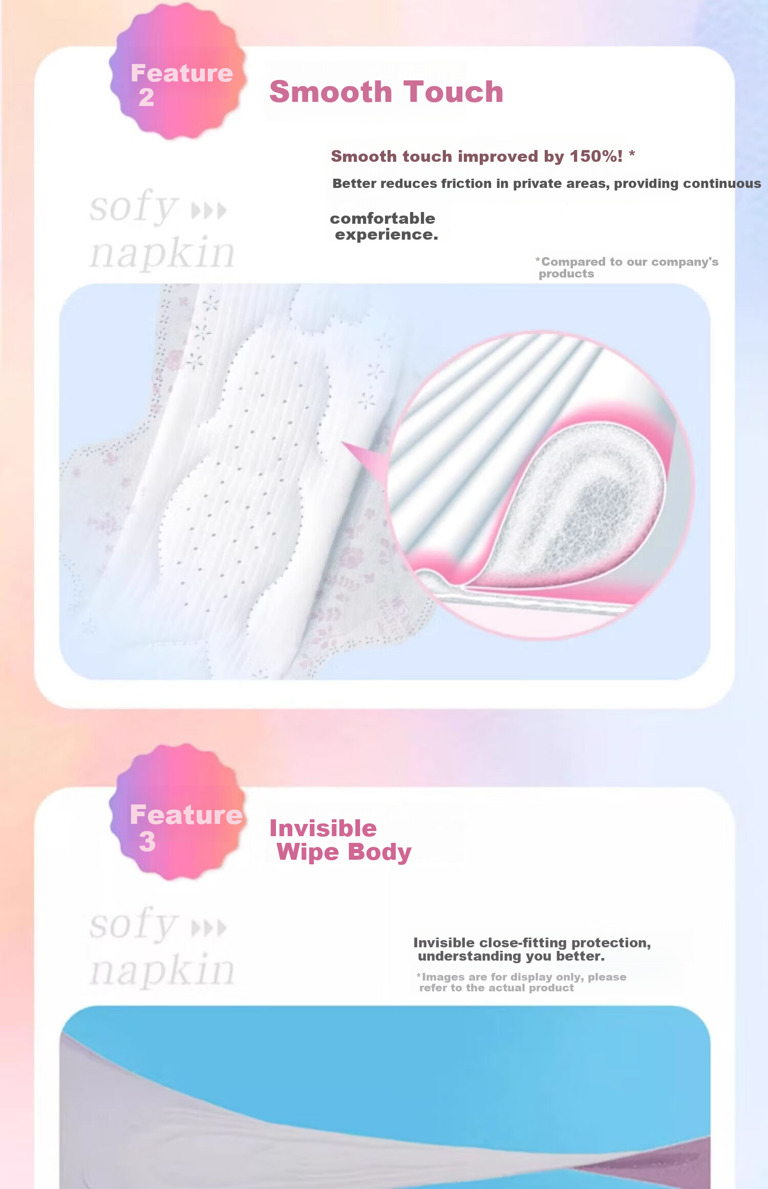 Unicharm Sanitary Napkins Japan Imported Sensitive Skin Cotton Soft Ultra Thin Menstrual Pads Sensitive Skin Suitable Day Use 26cm 17 Pieces 4