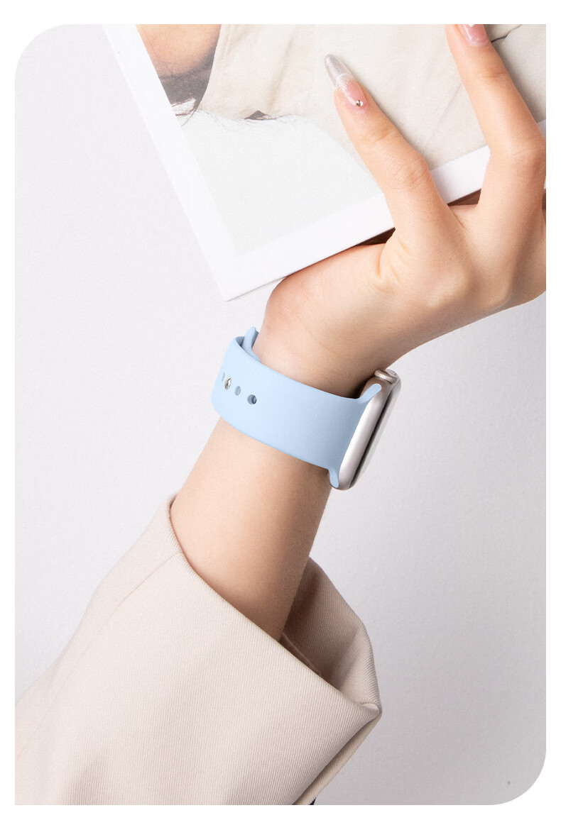 BHO [Over 1 Million Sold Online] Compatible with Apple Watch Band, Suitable for Apple Watch S12 Sports Band, IWatch S11/10/9/ultra4/se Silicone Strap 12