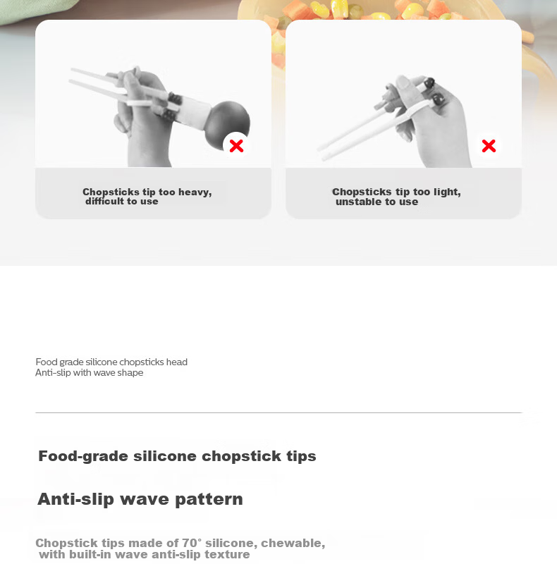 AVENT Philips Children's Chopsticks Training Set for Ages 2-3 Practice Learning Chopsticks for Toddlers And Kids Home Use Sold by JD 15