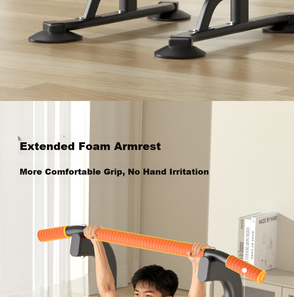 YICHIJIAN Home Pull-Up Bar Indoor Single and Double Bars Multifunctional Fitness Training Equipment for Men and Women 17