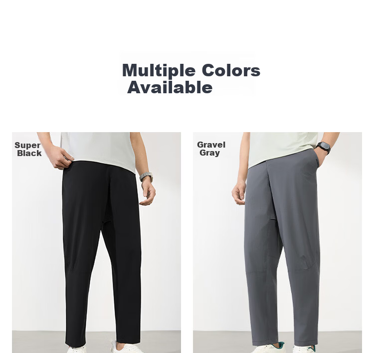 361° Men's Sports Pants Spring Summer New Sun Protection Slimming Cool Casual Stretch Long Pants 652614701-1 8
