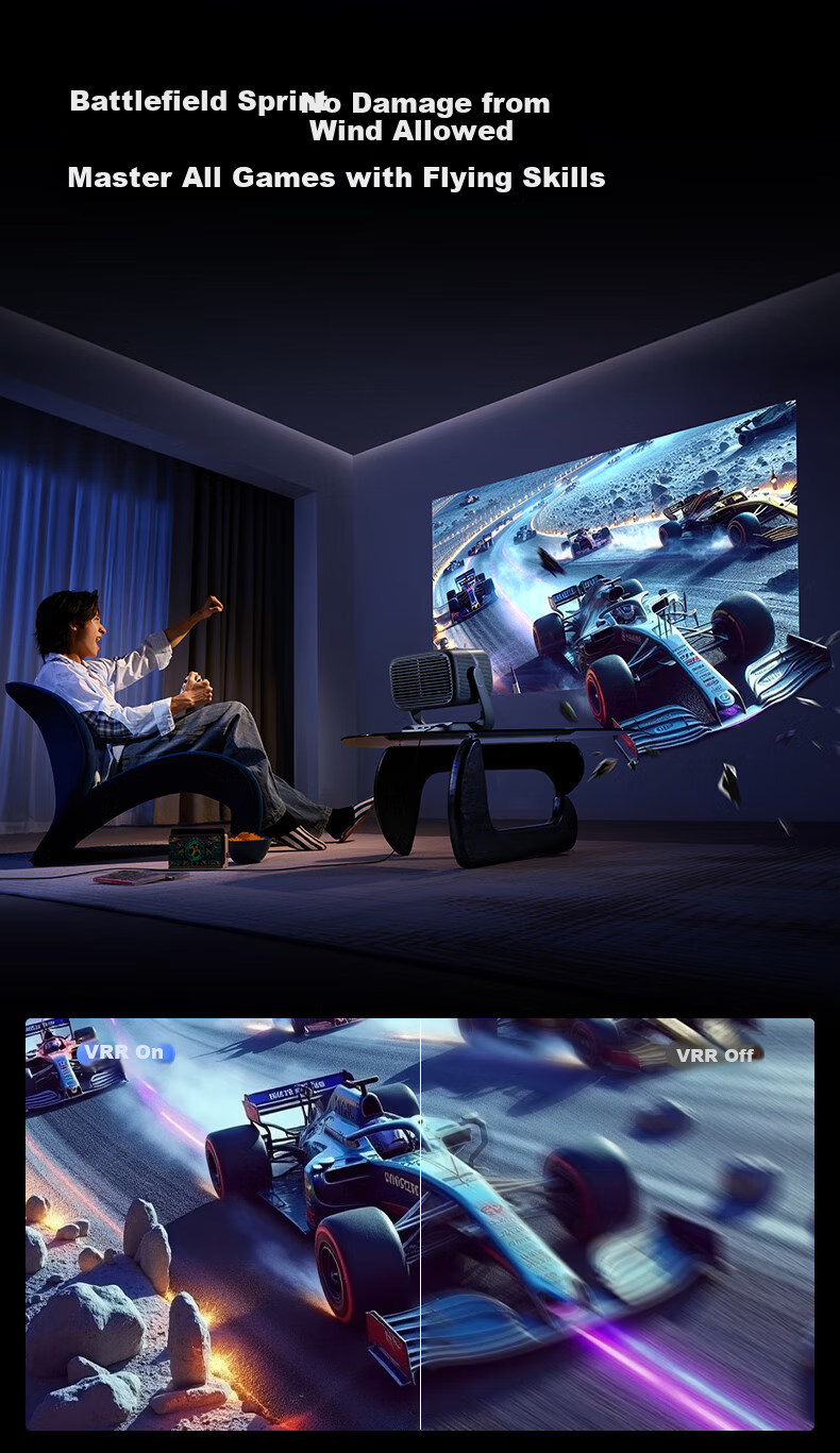 JMGO N5 New 4K Zoom Projector Lossless Ultra HD PTZ Projector Smart Home Theater for Living Room Bedroom National Subsidy 21