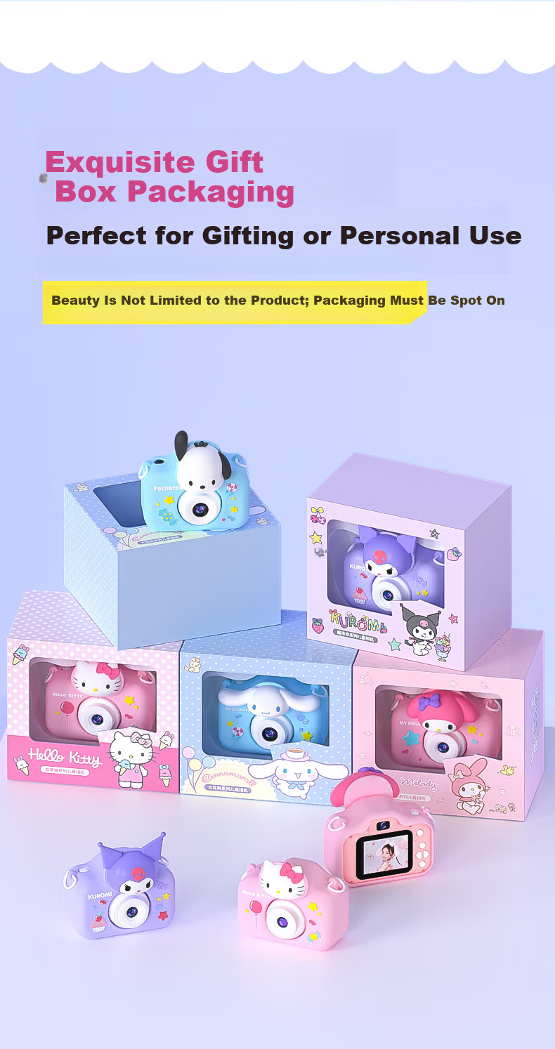 Chaopaixing HelloKitty Children's Digital Camera, Student Portable Small Pocket Camera, Ccd Alternative, Photography Travel, Can Transfer to Phone, Toy, Gift for Boys And Girls on Birthdays And Mid-Autumn Festival 10