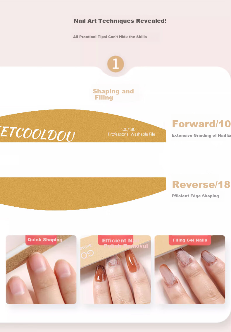 SweetCoolDou Nail Art Painting Pen Acrylic Brush Line Drawing Pen UV Gel Pen French Manicure Brush Nail Art Tool Set 2