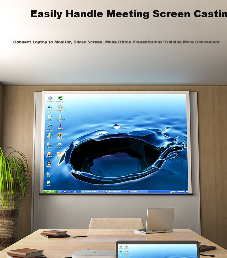 Acer HDMI to VGA Converter Adapter High-Definition Video Adapter for PC Laptop Xiaomi Box PS5 to Monitor Projector TV Display 7
