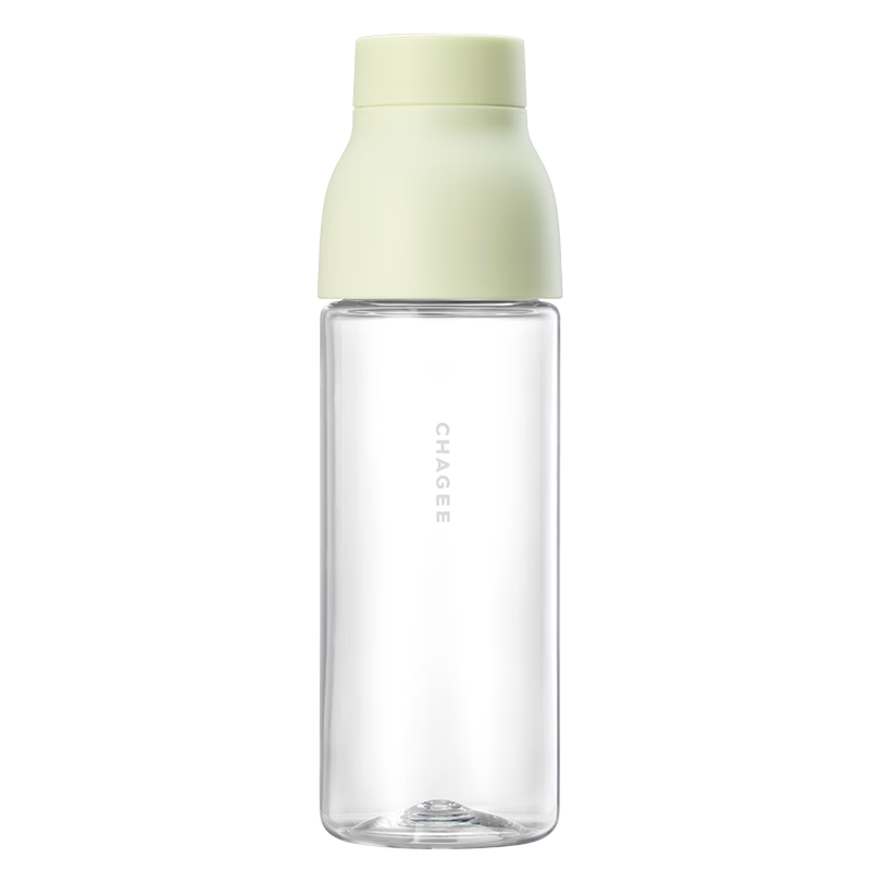 CHAGEE Tritan Water Bottle Colorful Cold Brew Tea Shaker Coffee Travel Cup Birthday Gift Mint Green