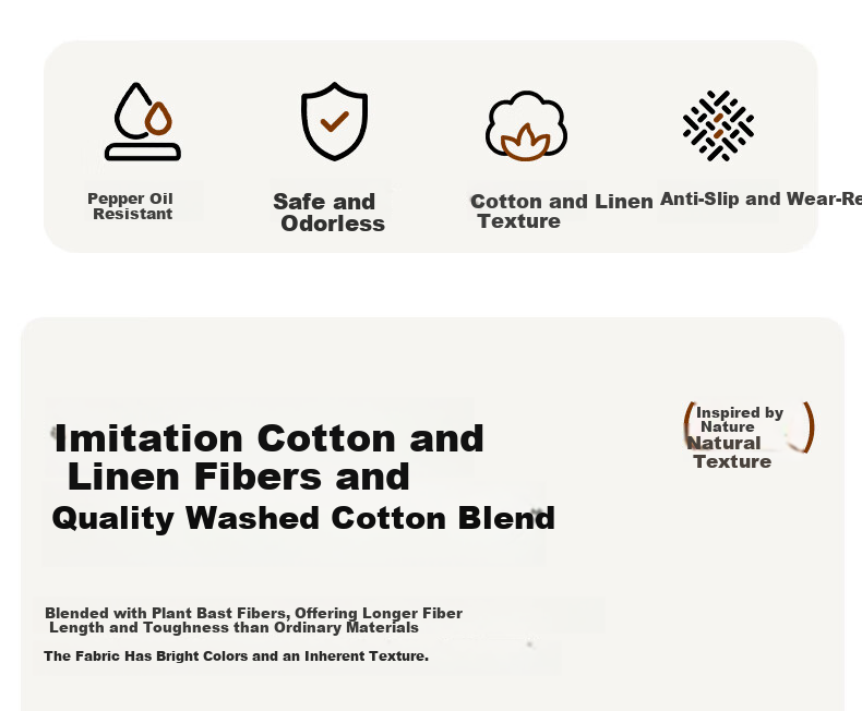 MUJI Cotton Linen Waterproof Tablecloth Rectangular Tassel Cover 140x180cm Wreath Pattern 2