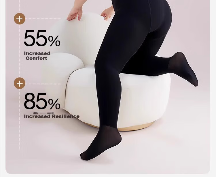 MiiOW Legless Miracle Base Layer Pants for Women, New Style for 2025, Plus Size, Autumn And Winter Wear, Stockings, Women's Tights, 300g 3