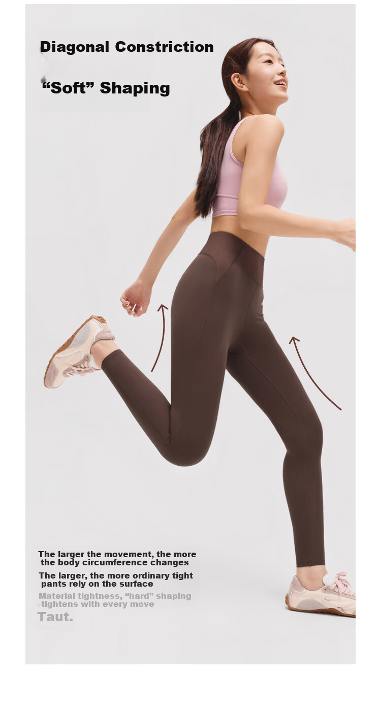 Beneunder High Elasticity Leggings Women Shark Pants Outer Wear Yoga Pants High Waist Tummy Control Hip Lift Quick Dry Autumn 2025 New HE101 14
