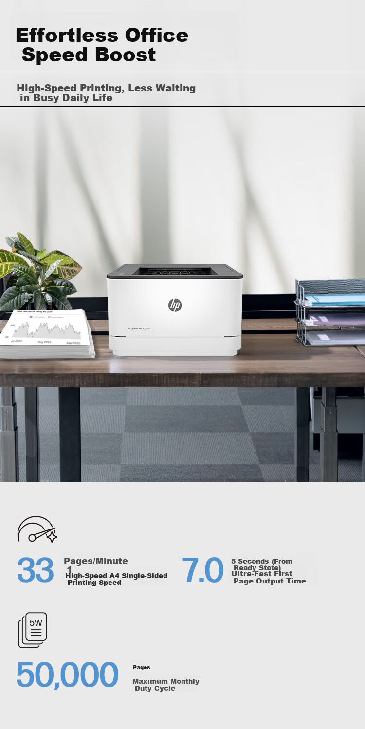 HP 3288dn Duplex Color Laser Printer Red Header Document Printing High-Speed Wired Home Business Office Color Printing One-Year Original On-Site Service 3
