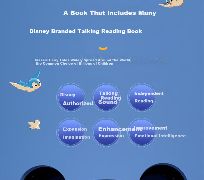 TAOTAOTIANCAI Talking Early Education Book for Babies Aged 0-6, Audio Point Reading Sound Book, Educational Toy, Children's Birthday Gift 4
