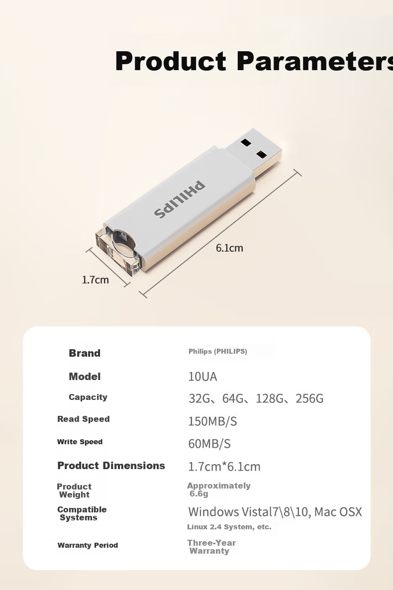 PHILIPS 16GB USB 2.0 Flash Drive 13UA Light Green Cute Creative Mini Ice Cream USB Drive for Computer Business Office Students 10