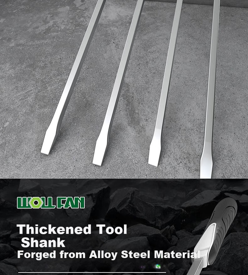Wolffan Extended Impact Slotted Screwdriver Large Pry Bar 3