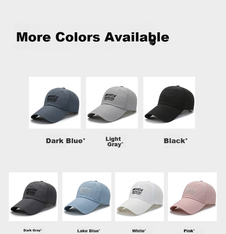 TUCANO Women's Summer Sunshade Outdoor Fishing Quick-Dry Baseball Cap UV Protection Versatile Face-Slimming Sun Hat 14