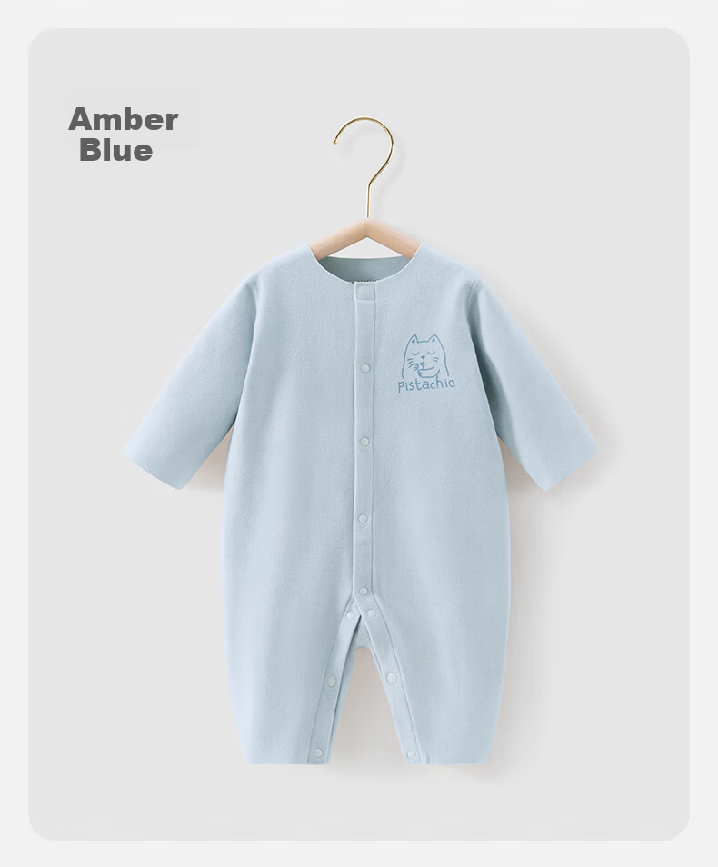 Betisdero Baby Clothes Autumn and Winter Newborn Romper Unisex Infant Spring and Autumn Thermal Pajamas 20