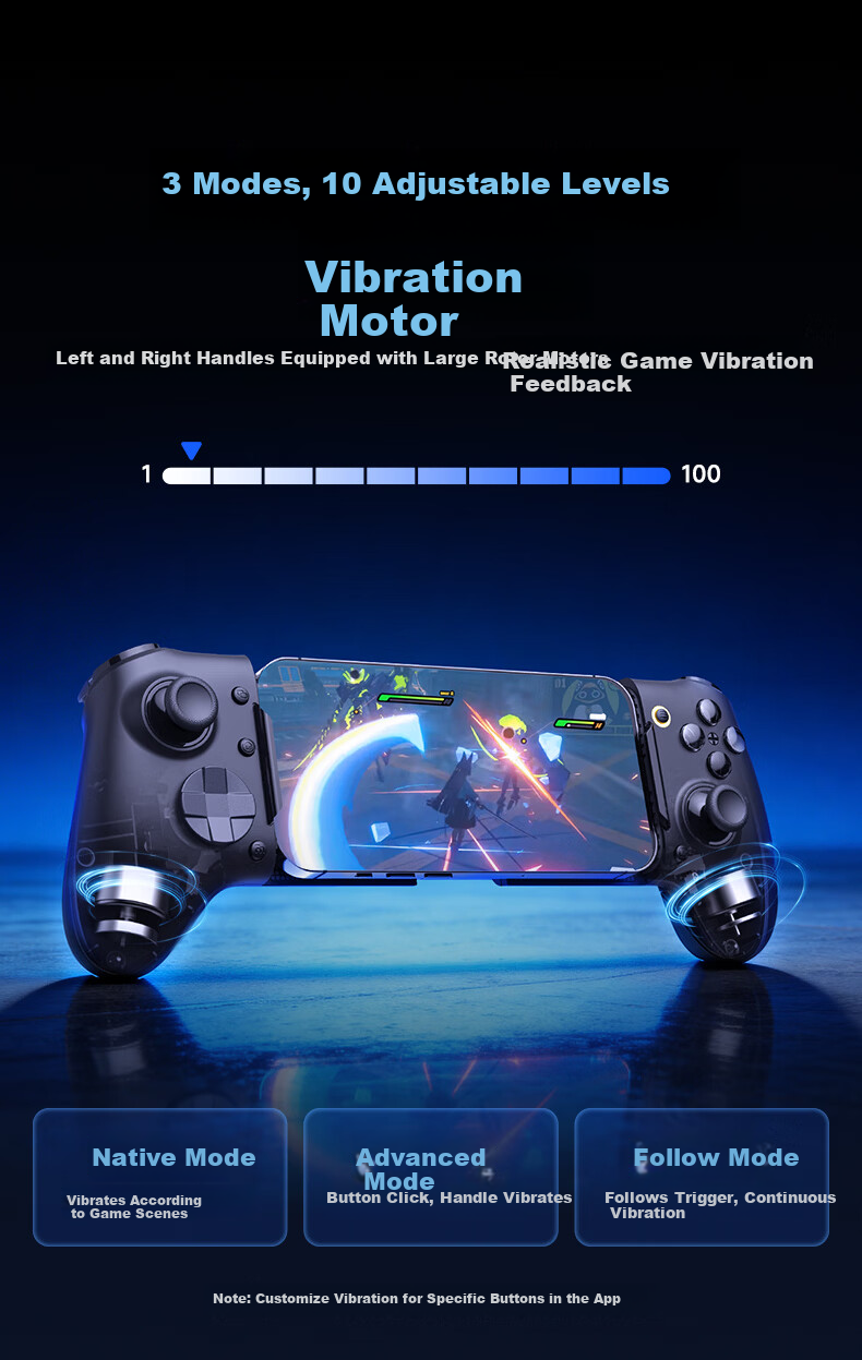 EasySMX Yisuoma Wujie M20 Wireless Streaming Cloud Gaming Dual-Mode Mobile Gamepad for Android iPad Delta Peripheral Mobile Game Genshin Impact King of Glory PC 10