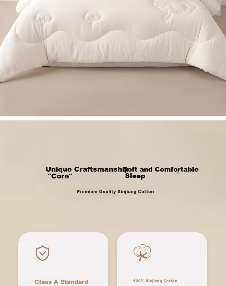 Ran Brand 100% Cotton Quilt A-Class Air Conditioning Quilt Pure Cotton Quilt Spring and Autumn Quilt Approx. 3.2 Jin 150x200cm 2
