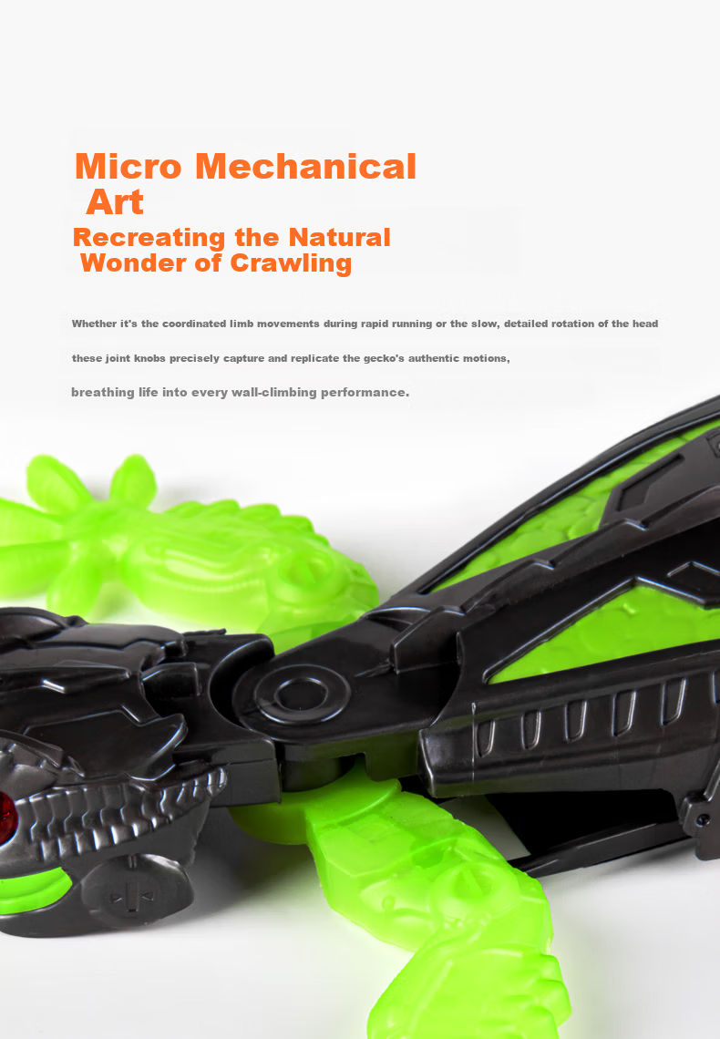 Alien Toy Wall Climbing Gecko Stunt Car Mechanical Bionic Popular Kids Gift Children's Day Present 9
