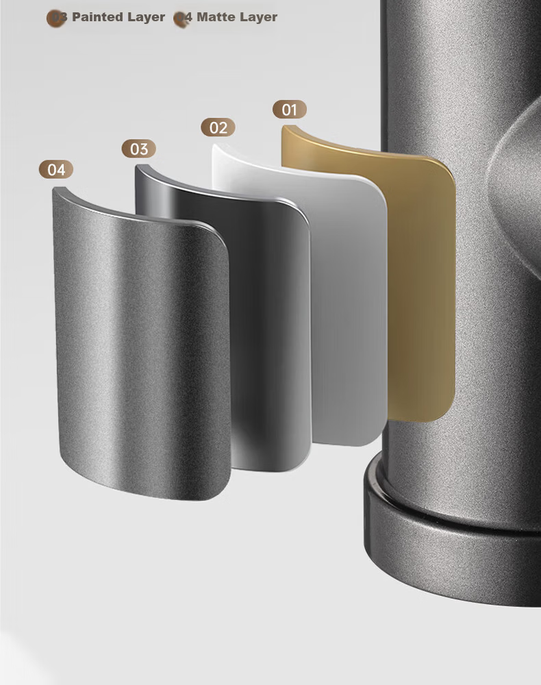 Baihan Faucet Basin Washbasin Faucet Bathroom Hot and Cold Two-in-One Mechanical Arm Basin Faucet 15