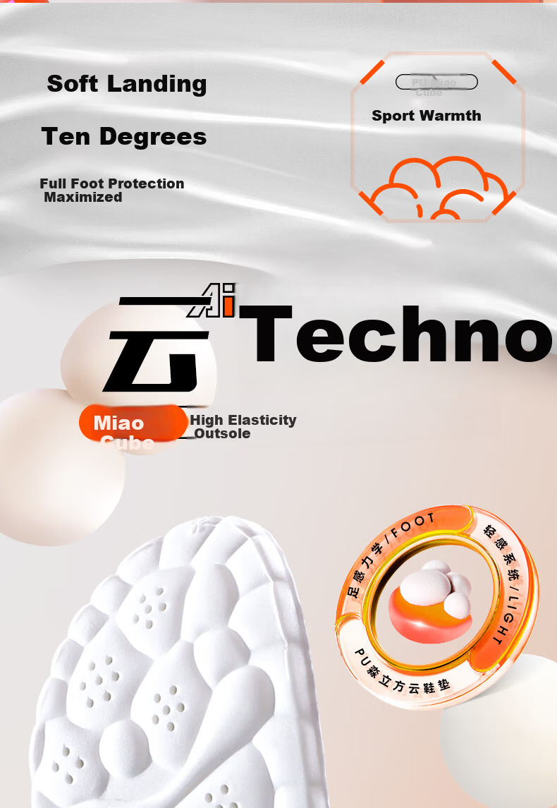 Nanjiren Warm Insoles for Men And Women, Thickened And Fleece-Lined Cotton, Winter Sports Shock-Absorbing Soft Bouncy Squishy Feeling Basketball Running 37-38 3