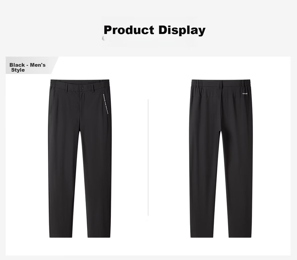 TOREAD Mall Same Style Quick-Dry Pants Couples Outdoor Sun Protection Breathable Cooling Stretch Functional Pants TAMMAN82559 9