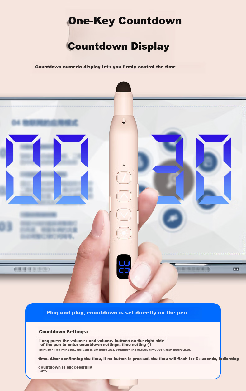 Whistler K11 Laser Presentation Pointer Retractable Teaching Pointer Support Seewo Whiteboard PPT Writing Pen Teacher Lecture Multimedia Remote Control Infrared Projection Pen Voice Control Pen 13