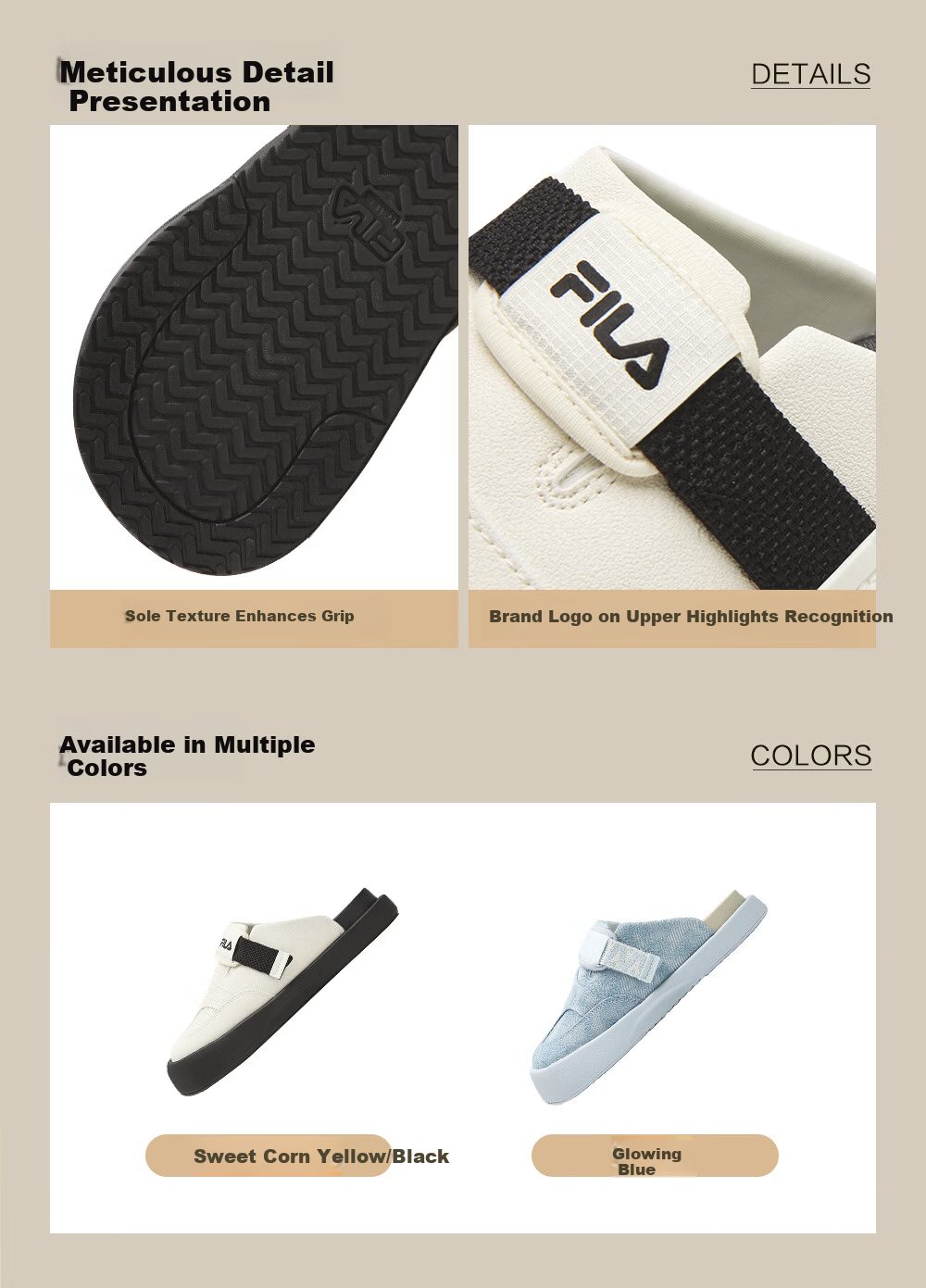 FILA Official Women's SMILA Sandals 2026 Summer Comfortable Birkenstock Style Slide Sandals Commuter Versatile Cool Slippers 14