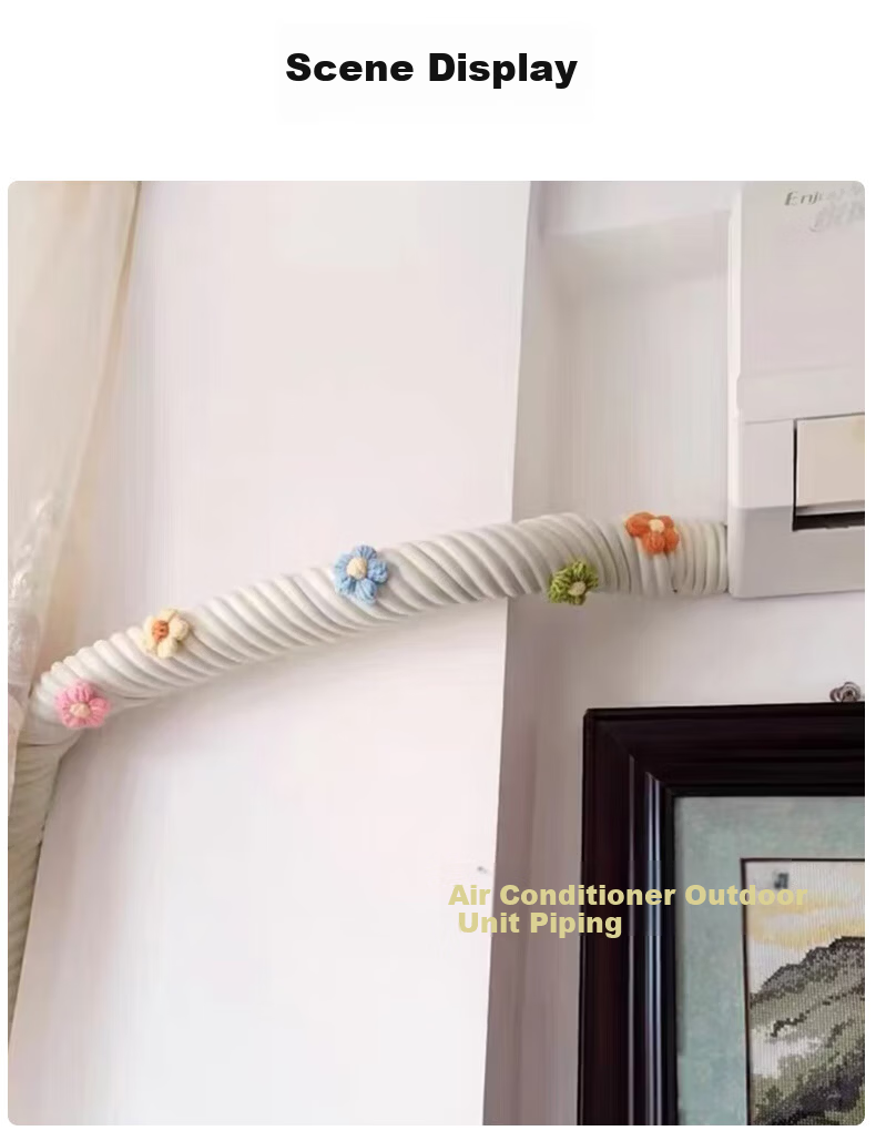 Xinuo Decorative Pipe Cover Stickers for Concealing Drain Pipes, Air Conditioner, Gas Pipes, Soundproofing, Kitchen, Bathroom, Balcony Pipe Beautification Stickers 4