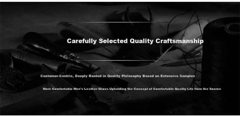 Qiangren Classic Formal Men's Shoes Jihua 3515 Quality Business Single Leather Shoes Three-seam Black Size 38 2