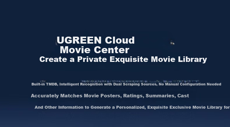 UGREEN Private Cloud DXP4800 Plus NAS Network Storage 16GB RAM 4-Bay Personal Cloud Hard Drive Home Server 10GbE Port Compatible with iPhone 17 12