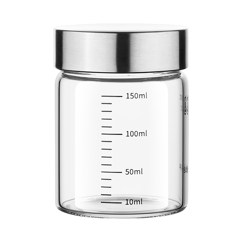 ANKOU Chinese Herbal Medicine Dispensing Bottles, Heat-Resistant Sealed Glass Bottles, Bird's Nest Cup Dispensing Bottles, Jars, Chinese Herbal Medicine Liquid Sealed Containers, Storage Bottles