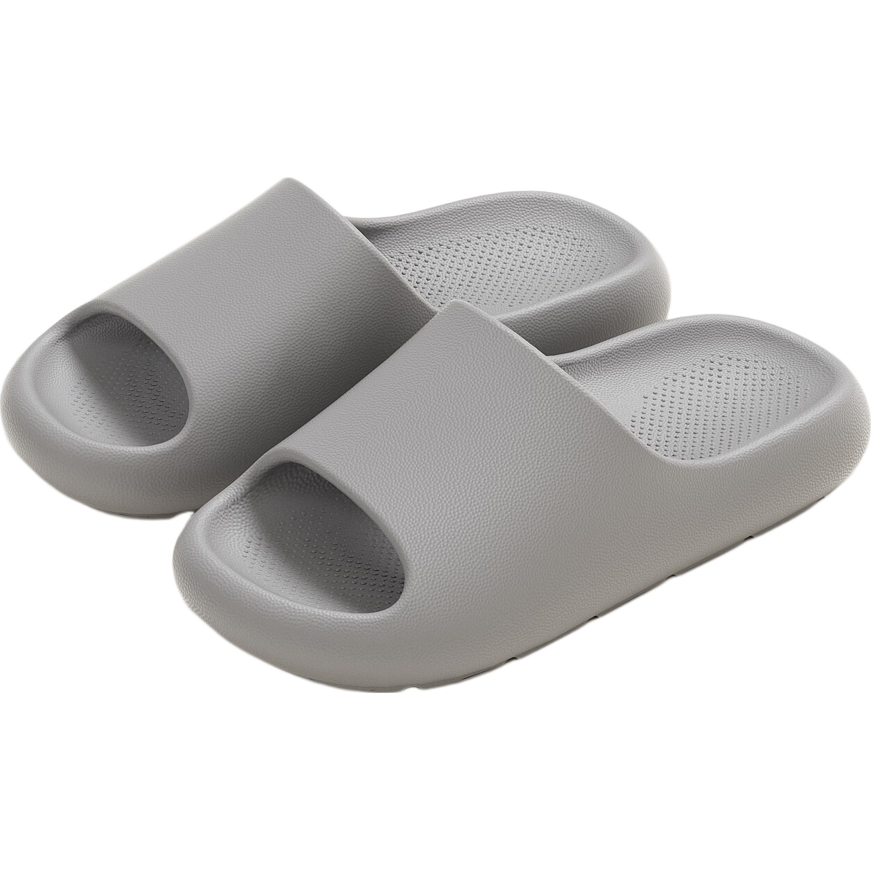 LANDF Men's Summer 2026 New Indoor Bathroom Home Thick Sole Non-Slip Slippers Women Gray Size 41-42