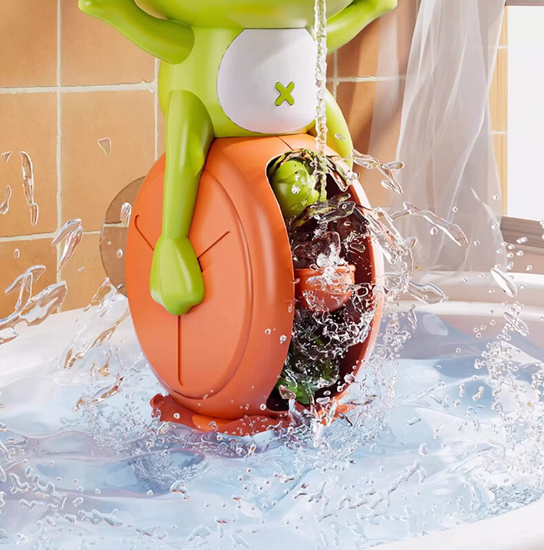 Licheers Baby Bath Toy Yellow Duck Water Play Infant Indoor Bathroom Shower Kids Boys Girls Popular Bathing Toy 2