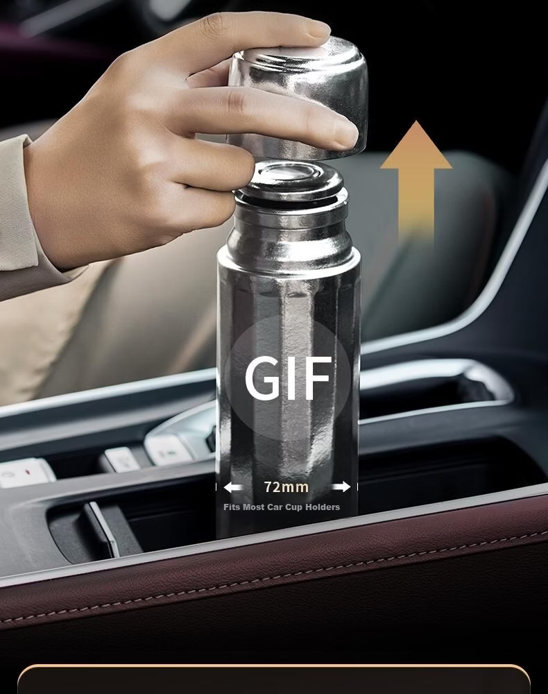 Alluflon Pure Titanium Insulated Tea Infuser Cup with Tea Separation Business Gift Titanium Cup Ice Flower Blue 9