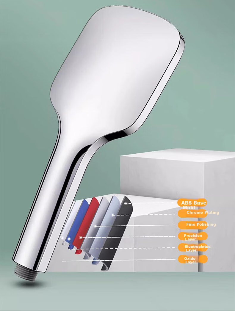 X-GRKE Germany High-Pressure Shower Head Set with Hose and Filter, Powerful Water Flow Booster 19