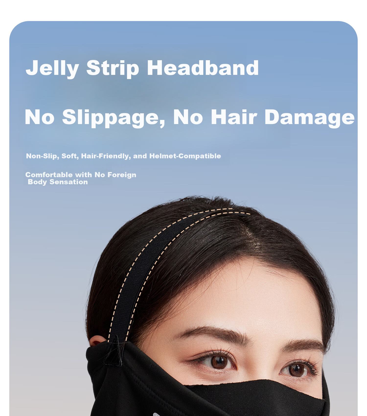 Yottoy Ski Mask Face Cover Unisex Outdoor Mountaineering Cycling Autumn Winter Windproof Warm Ski Gear Non-Slip Headband Style 13