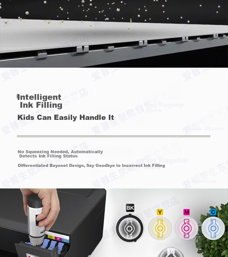 EPSON L3319 Inkjet Color Printer All-in-One Ink Tank Home Office Copier Scanner Photo Printer 2