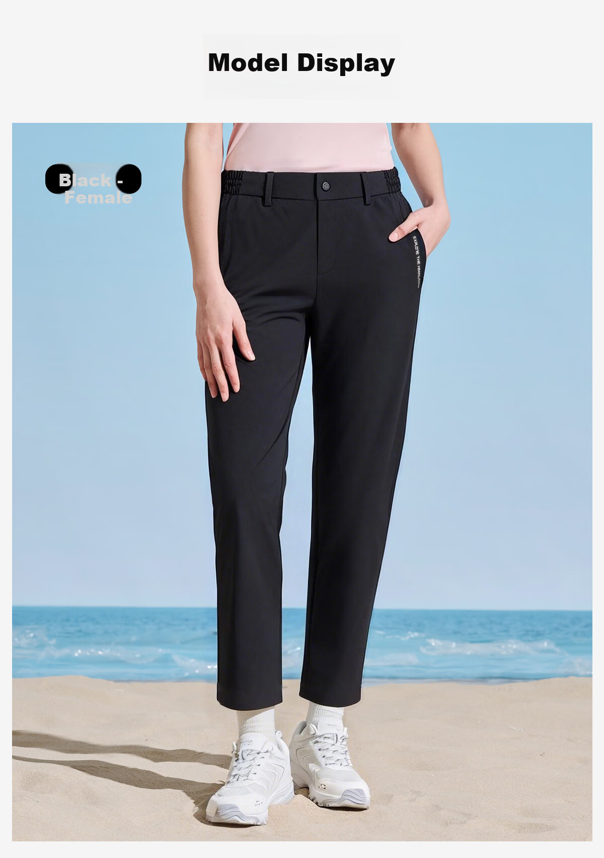 TOREAD Mall Same Style Quick-Dry Pants Couples Outdoor Sun Protection Breathable Cooling Stretch Functional Pants TAMMAN82559 6