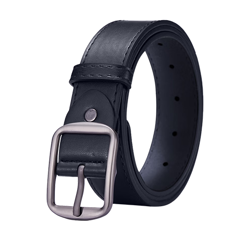 JEANSWEST Unisex Pin Buckle Leather Belt Men Korean Style Simple Durable Trendy Versatile Jeans Waist Belt
