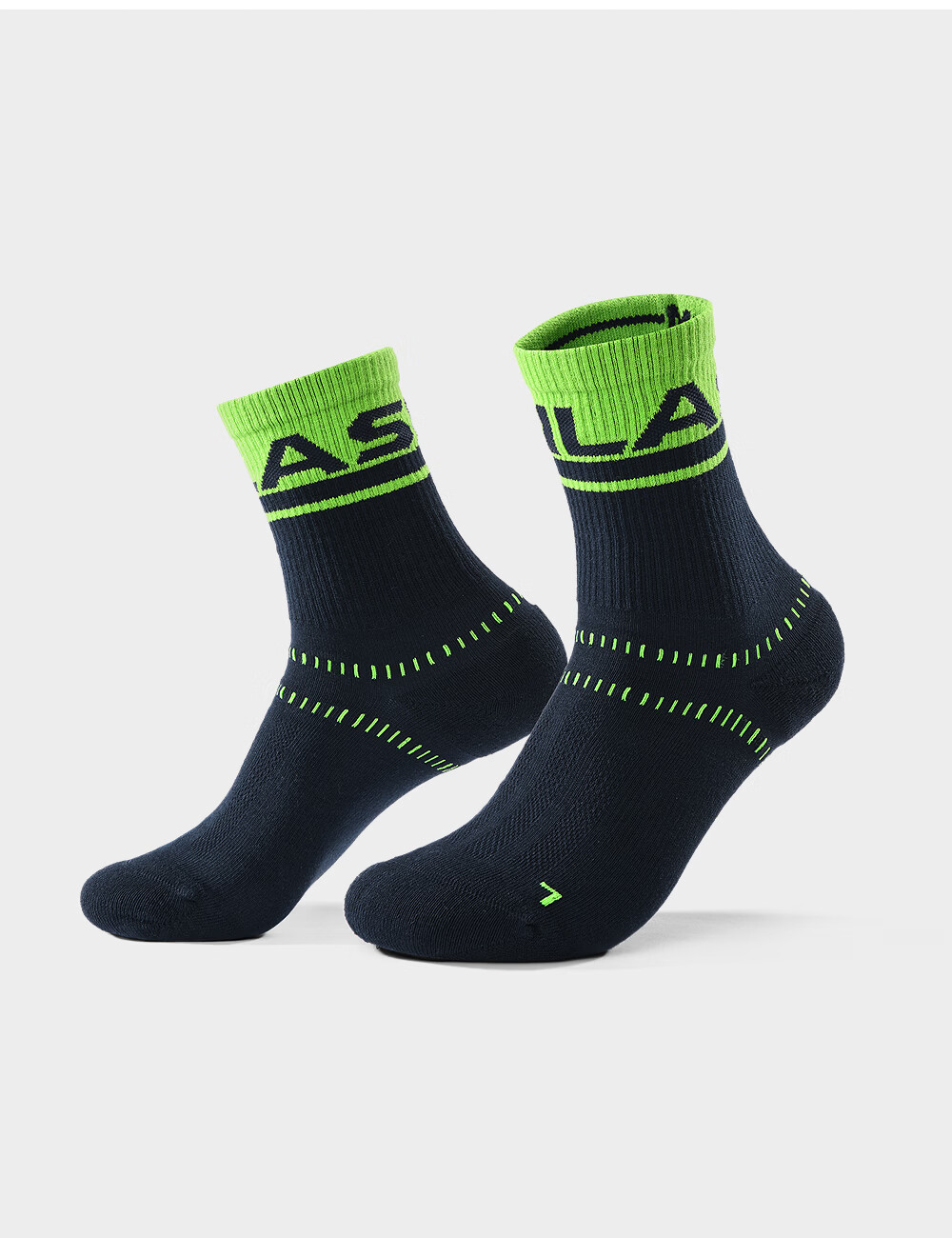 KAILAS FUGA Unisex Mid-Cut Sports Socks KH2602002 Cloud White/Deep Frost Gray M 8
