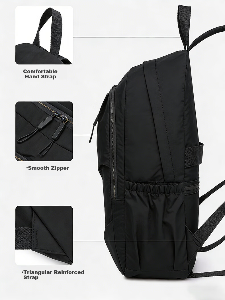 361° Men's Outdoor Travel Backpack Ultra Lightweight Foldable Large Capacity Water-Resistant Double Shoulder School Bag for Women 13