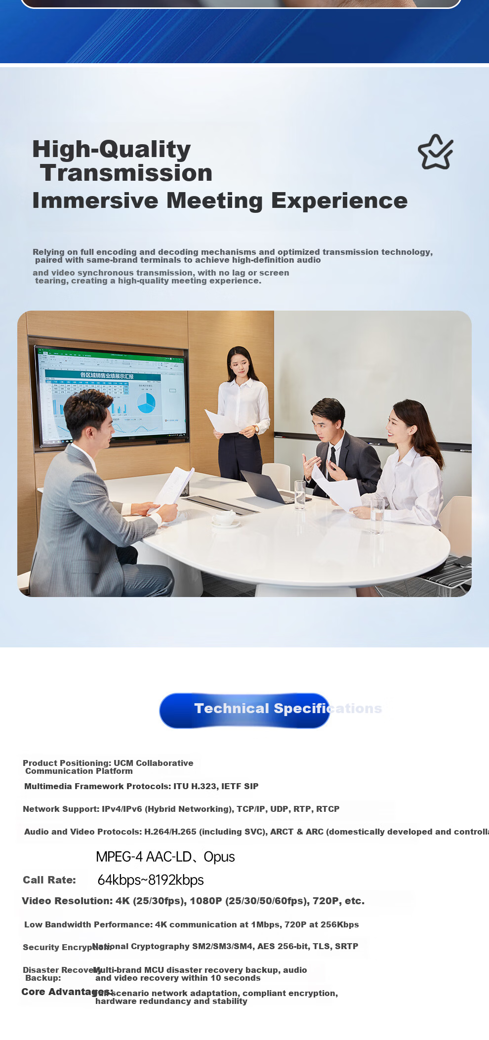 Hexmeet Zhongchuang Video Conference Omnidirectional Microphone USB Plug-and-Play Bluetooth Wireless Speaker Noise-Cancelling Pickup Gaming Voice Chat 6