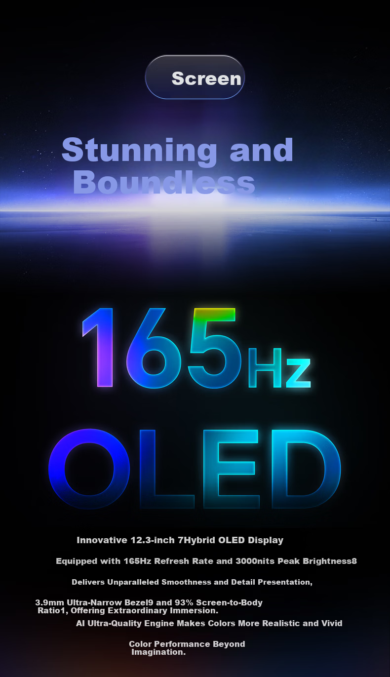 HONOR [Li Yunrui's Same Model Tablet] MagicPad3 Pro 12.3, Subsidized, 4.8mm Ultra-Thin OLED Tablet, 12GB+256GB, Moonlight White 9
