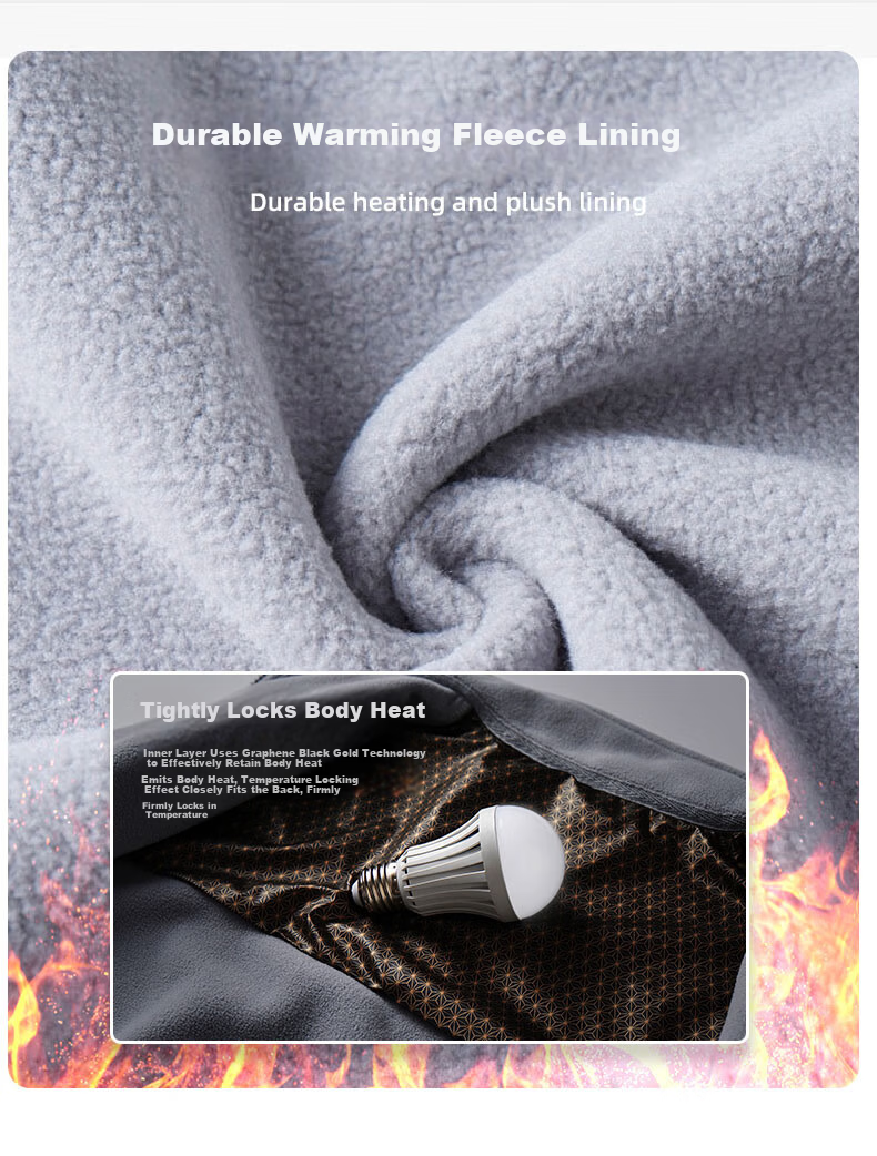 Jeanswest Three-In Jacket for Men, Spring And Autumn Outdoor Sports Detachable Coat, Warm Inner Fleece Jacket 3