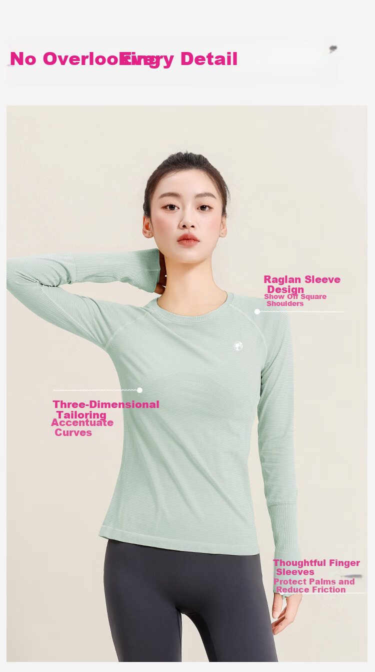 Barbie Women's Sports T-Shirt Pilates Activewear Hollow Jacquard Seamless Badminton Shirt 3