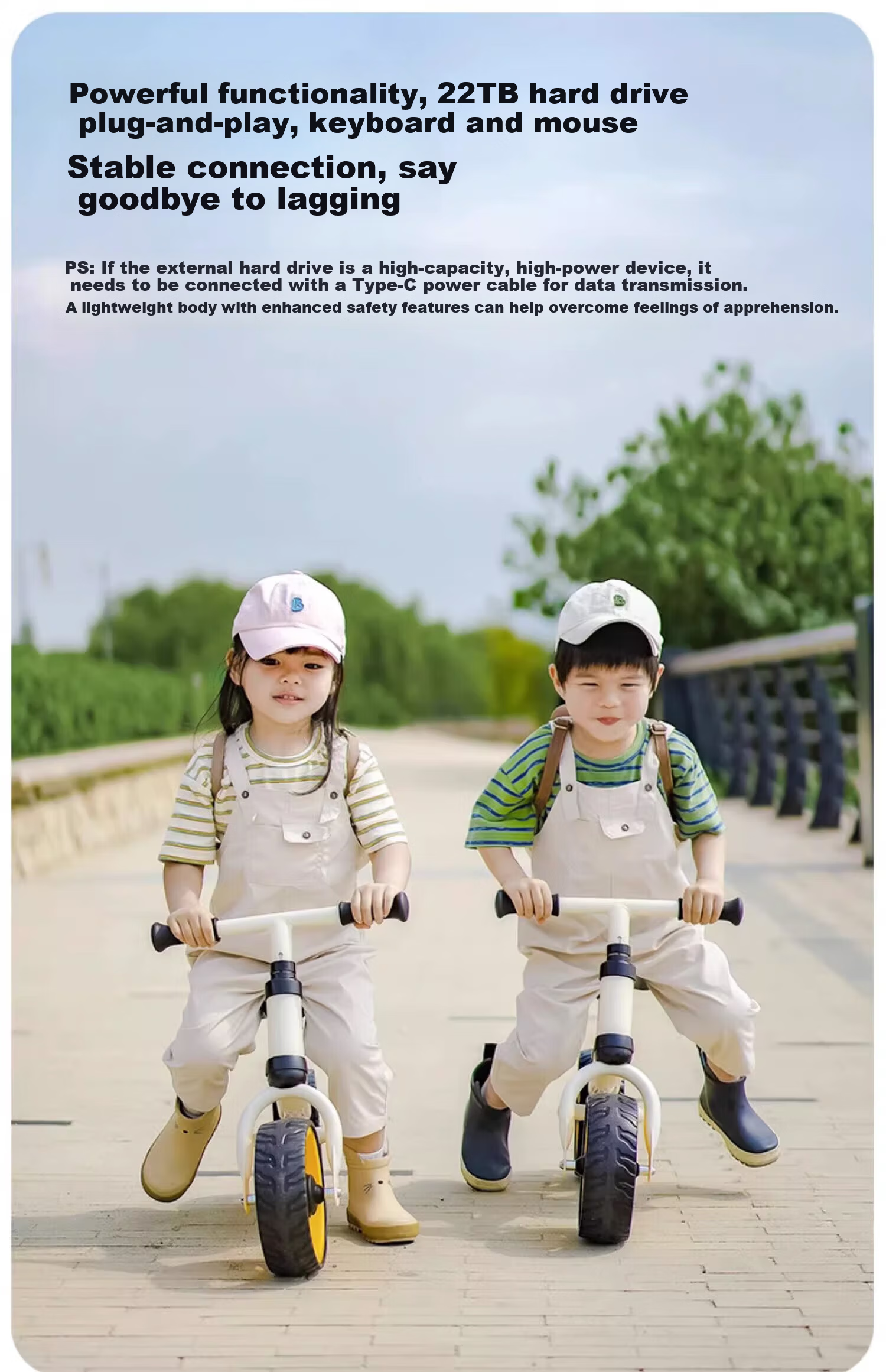 KUB Kids Balance Bike 1-3 Years Old Toddler Walker Ride-On Baby Scooter Cream White 5