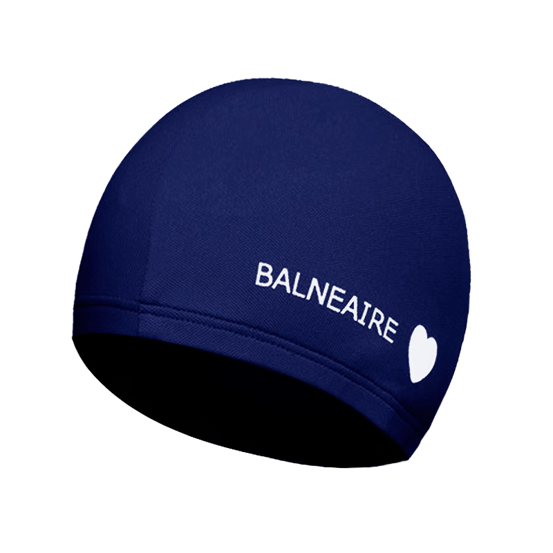 BALNEAIRE Little Red Heart Series Children's Swim Cap, Cute Sun Protection Swim Cap for Toddlers And Older Kids, Swimming Gear, 230032 Blue