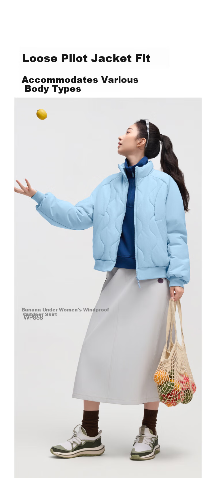 Beneunder Women's Fleece Jacket Warm Mid-Weight Machine Washable Outdoor Cotton Coat CL004 Down-Like 15